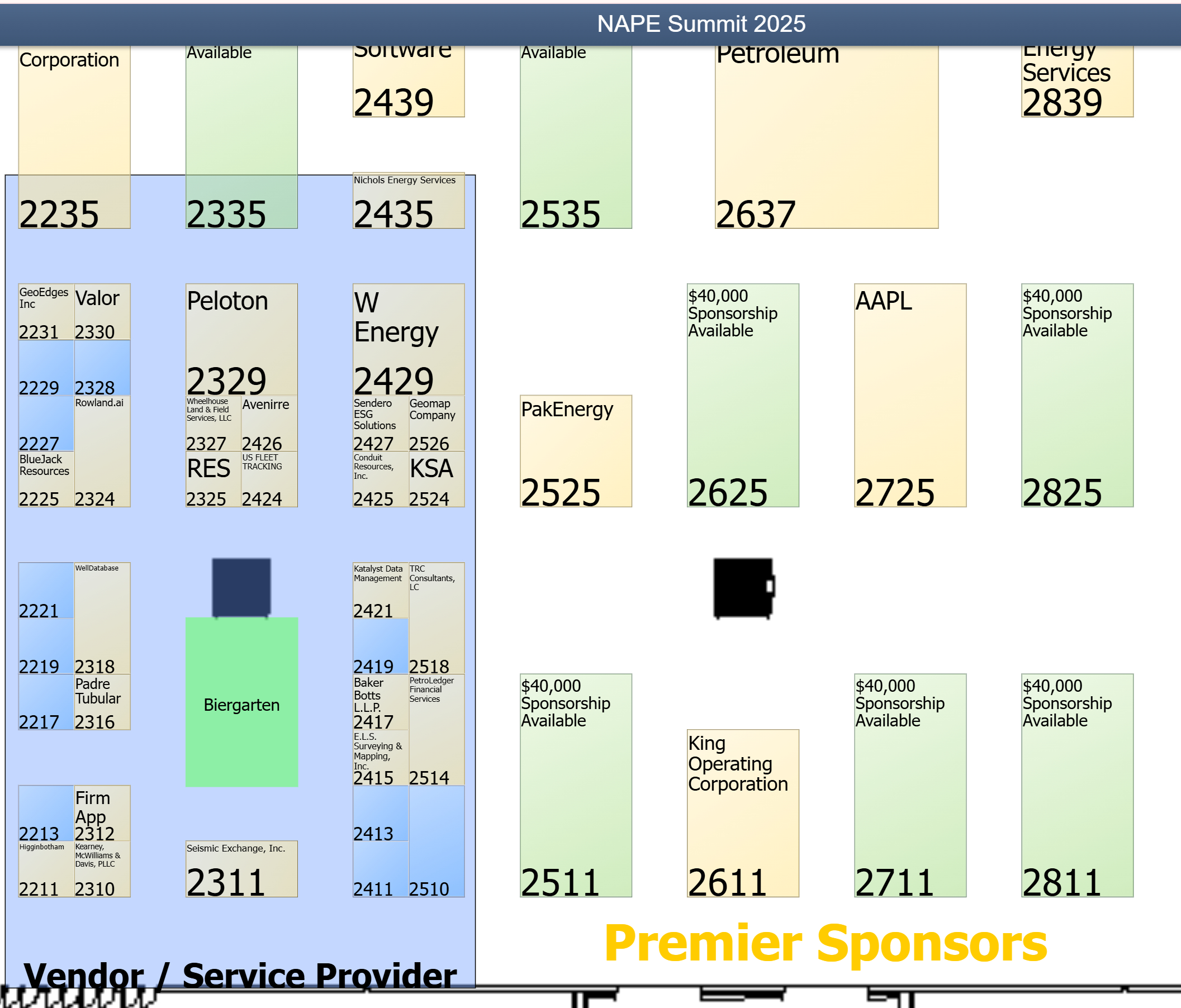 Booth 2518 at NAPE Summit 2025